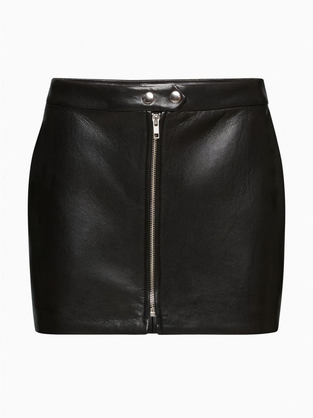 Aritzia Wilfred Faux Leather Moto Zip Rekindle Skirt